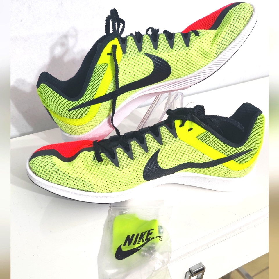 Nike Zoom Rival Distance Jasari Cherry Limeade Men's Size 11track & Field Spike